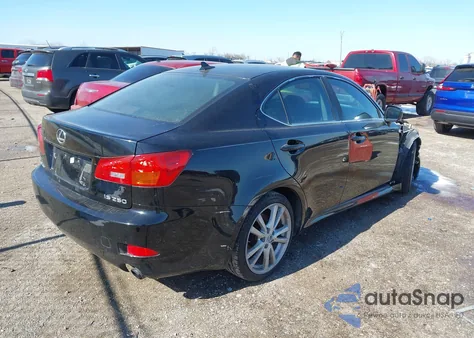 2007 Lexus Is 250 z USA, uszkodzony, nr VIN JTHBK262672057341